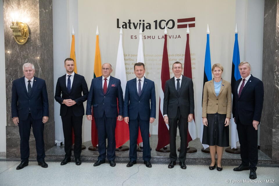 Spotkanie ministrów spraw zagranicznych i obrony państw bałtyckich / autor: Tymon Markowski/ MSZ