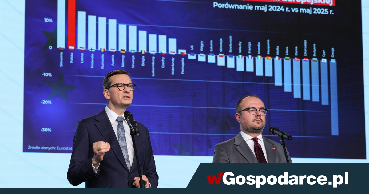 Morawiecki: „wrócił Tusk, wróciło bezrobocie”
