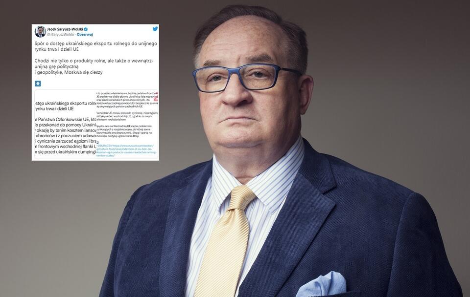 autor: Fratria/Twitter Jacek Saryusz-Wolski