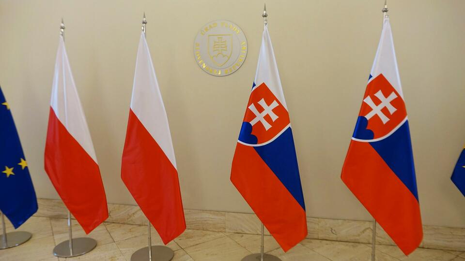 Flagi Polski i Słowacji / autor: wPolityce.pl