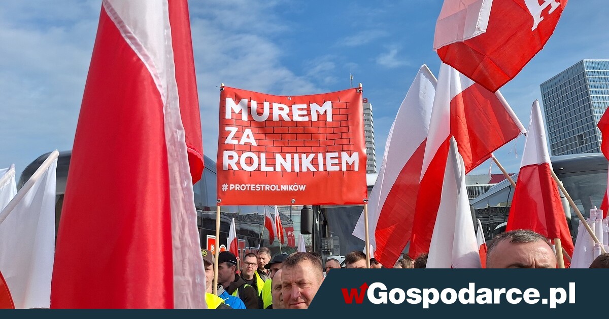 3 stycznia demonstracja gniewnych rolników w stolicy