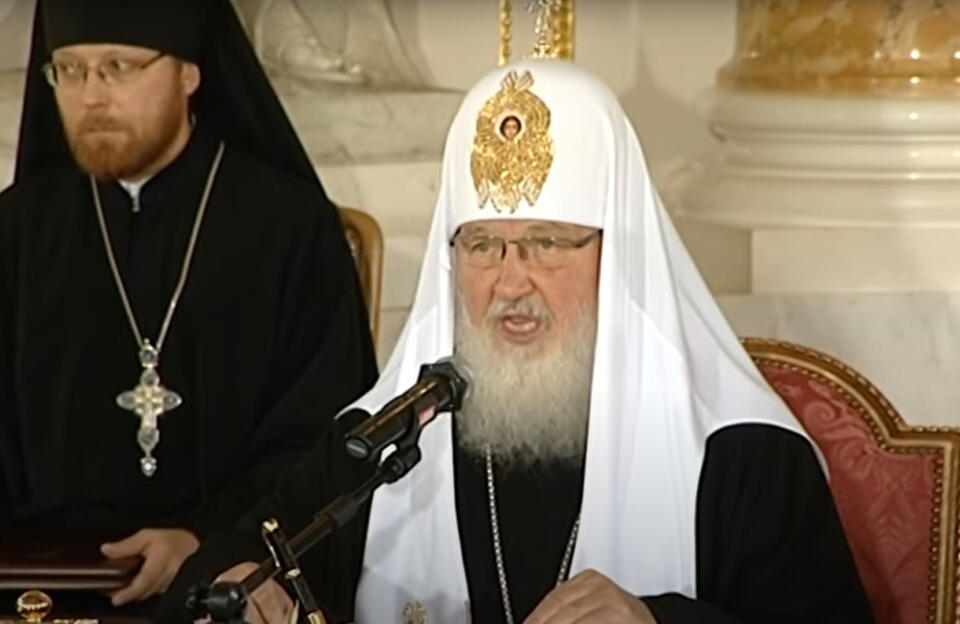 Patriarcha moskiewski i całej Rusi Cyryl / autor: screenshot TT