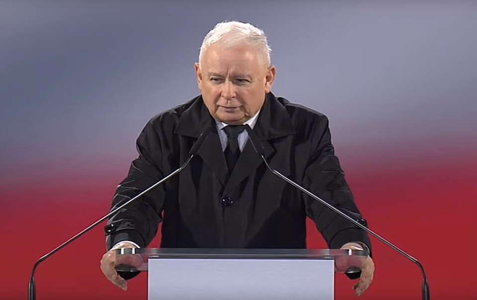 Jaroslaw Kaczynski's speech