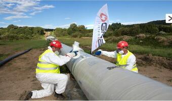 Gaz-System zakończył budowę gazociągu Strachocina - Pogórska Wola