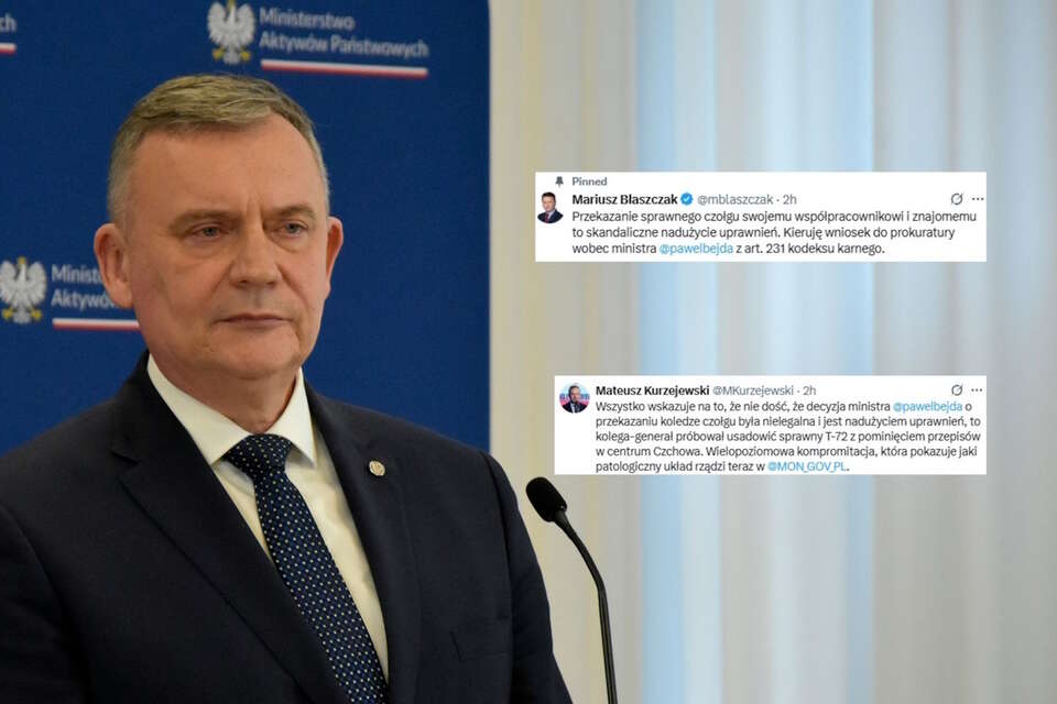 Wiceminister MON Paweł Bejda / autor: Fratria/X