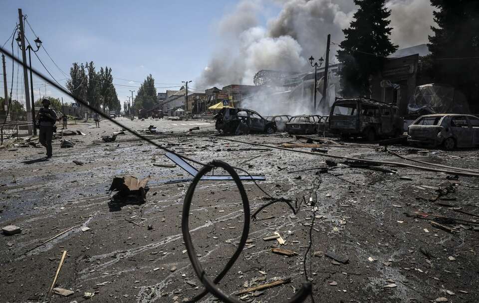 autor: PAP/EPA/PRESS SERVICE OF THE 24 MECHANIZED BRIGADE HANDOUT