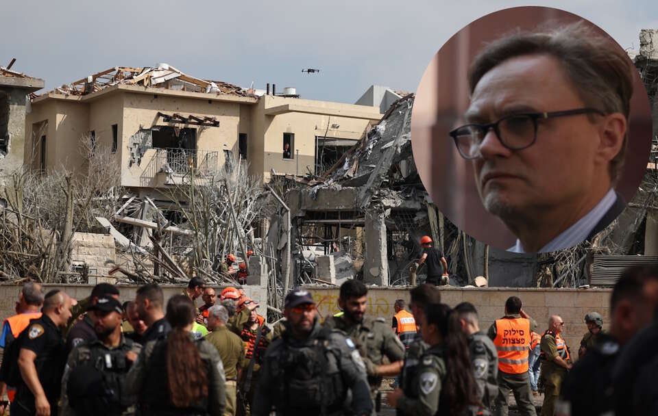 Tel Awiw po irańskim ataku / autor: PAP/Szymon Pulcyn/PAP/EPA/ATEF SAFADI 