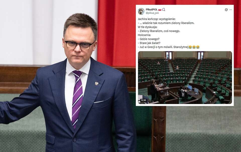 Hołownia wyśmiał pomysł Jachiry na 