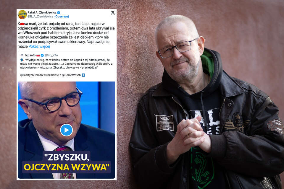 Rafał Ziemkiewicz / autor: Fratria/X