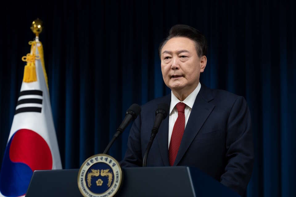 Prezydent Korei Południowej / autor: PAP/EPA/South Korean Presidential Office