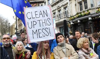 W Londynie protestują przeciwko brexitowi