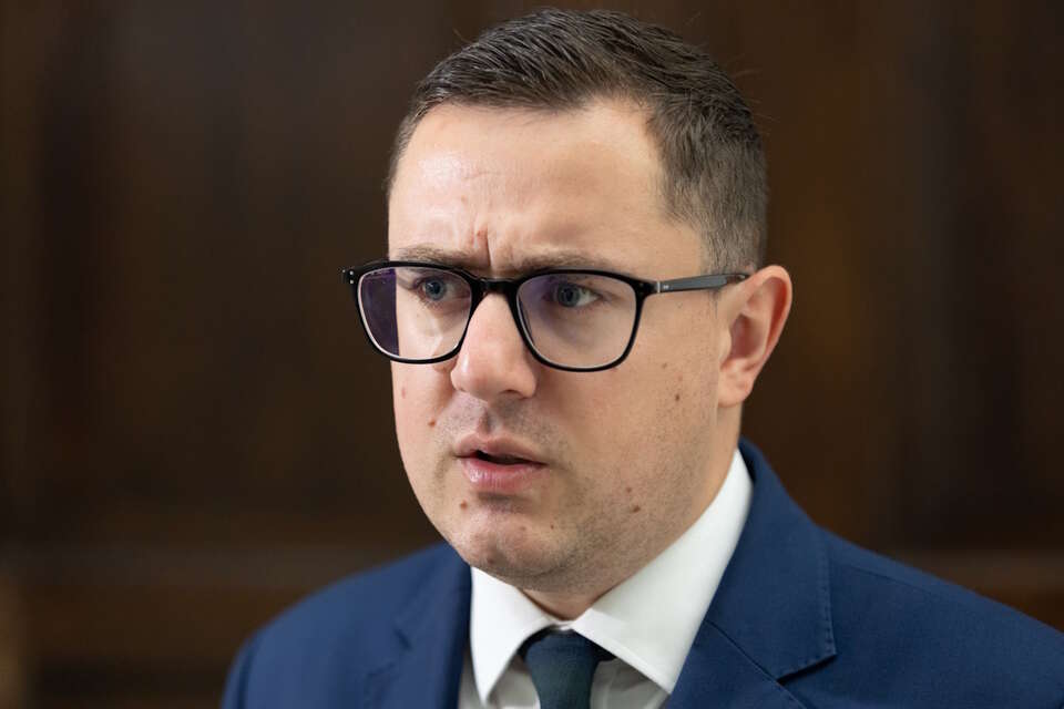 Na zdjęciu Miłosz Motyka / autor: Fratria