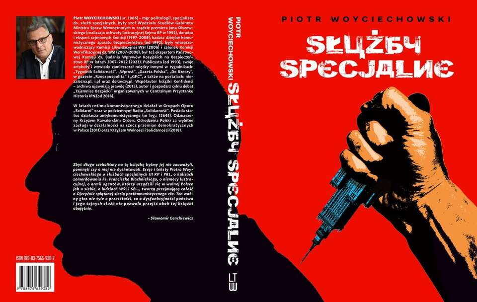 autor: okładka książki "Służby Specjalne"