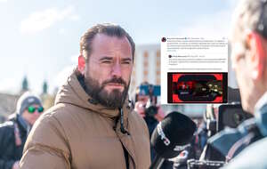 Na zdjęciu Krzysztof Stanowski oraz jego wpis z portalu X (screen) / autor: Fratria/X-Krzysztof Stanowski (screen)