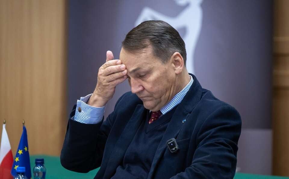 Radosław Sikorski podczas wykładu na UMK w Toruniu / autor: PAP/Tytus Żmijewski