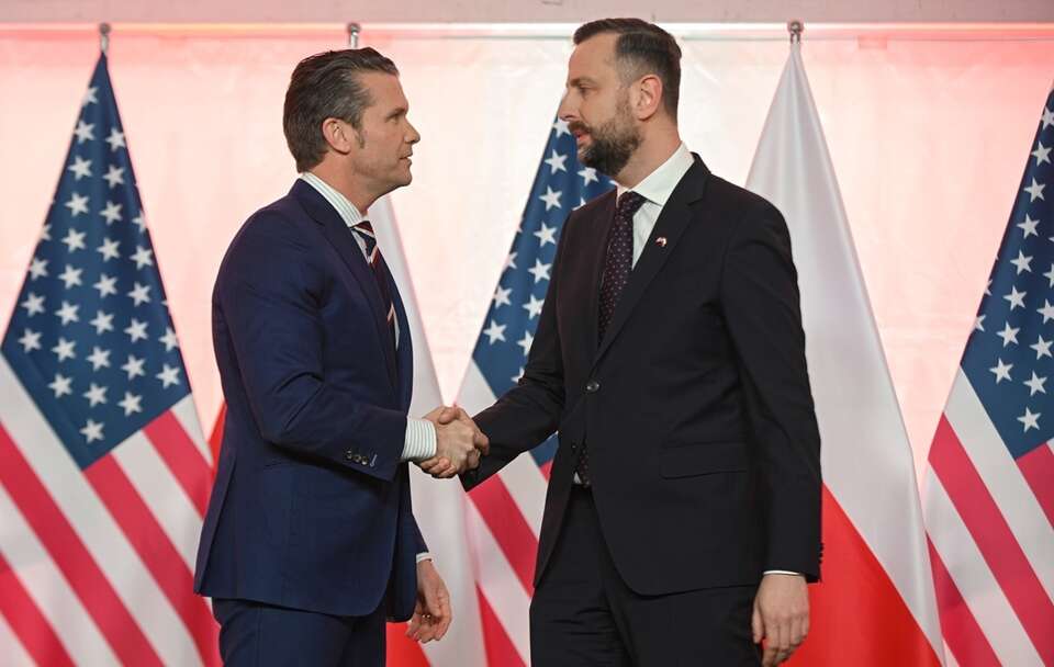 Pete Hegseth / autor: PAP/Marcin Obara