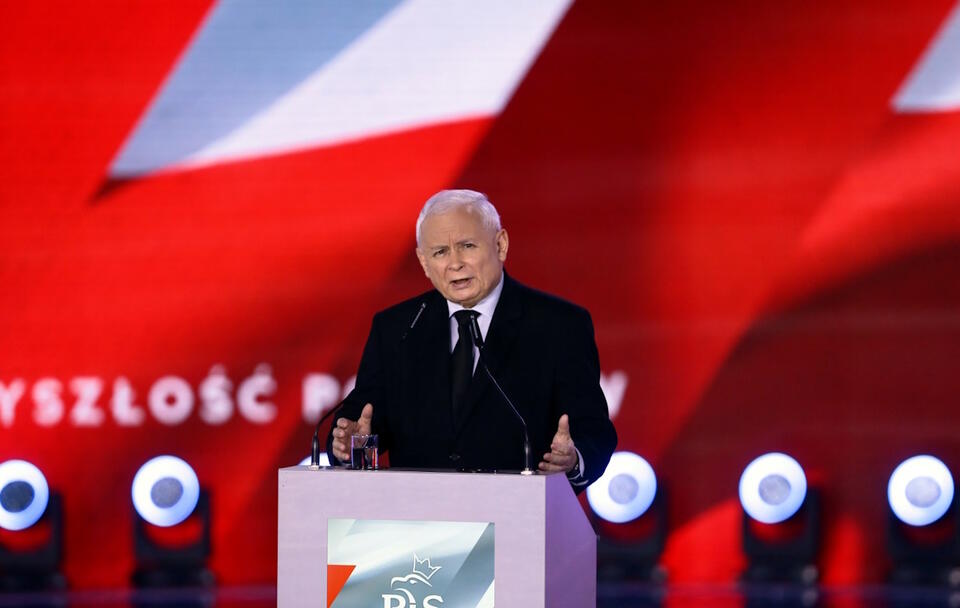 prezes PiS Jarosław Kaczyński / autor: PAP/Zbigniew Meissner