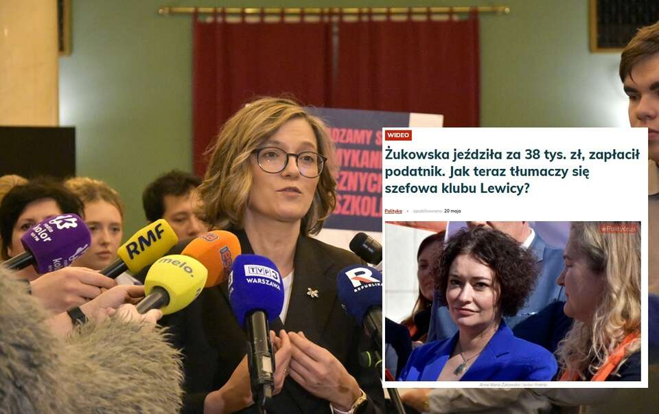 Biejat broni Żukowskiej. "Wykluczenie komunikacyjne"