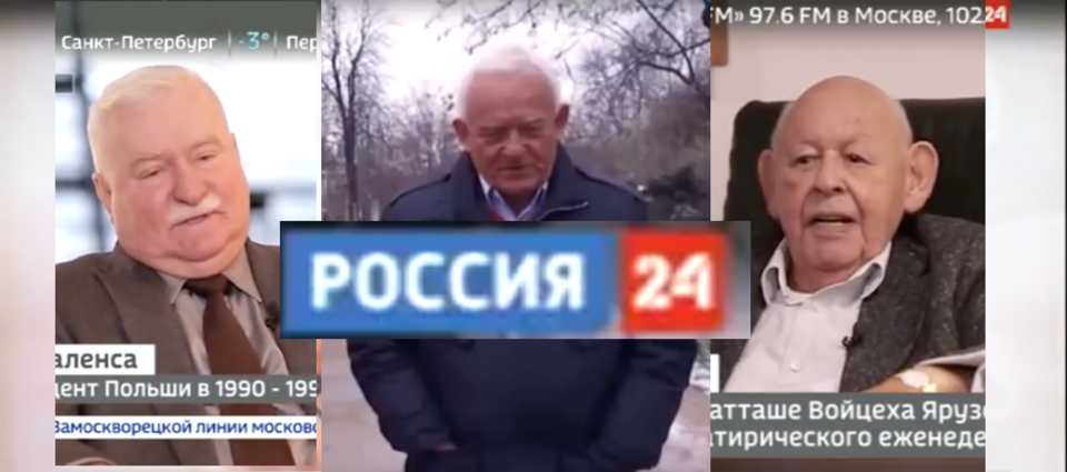 Autorytety rosyjskiej telewizji Rossiya24 / autor: YouTube