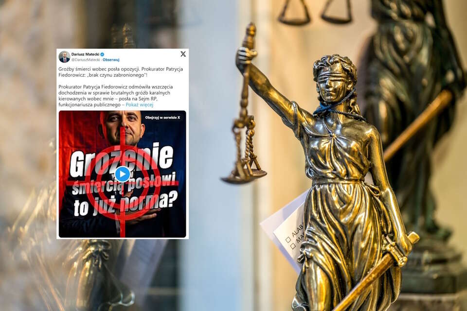 Mateckiemu grożono śmiercią!Prokuratura odmówiła dochodzenia