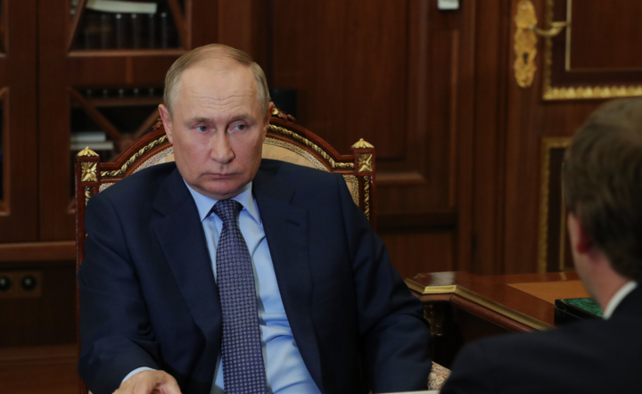 Prezydent Rosji Władimir Putin / autor: PAP/EPA/MIKHAIL KLIMENTYEV / KREMLIN POOL / SPUTNIK
