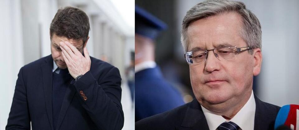 Rafał Trzaskowski/ Bronisław Komorowski  / autor: fratria 