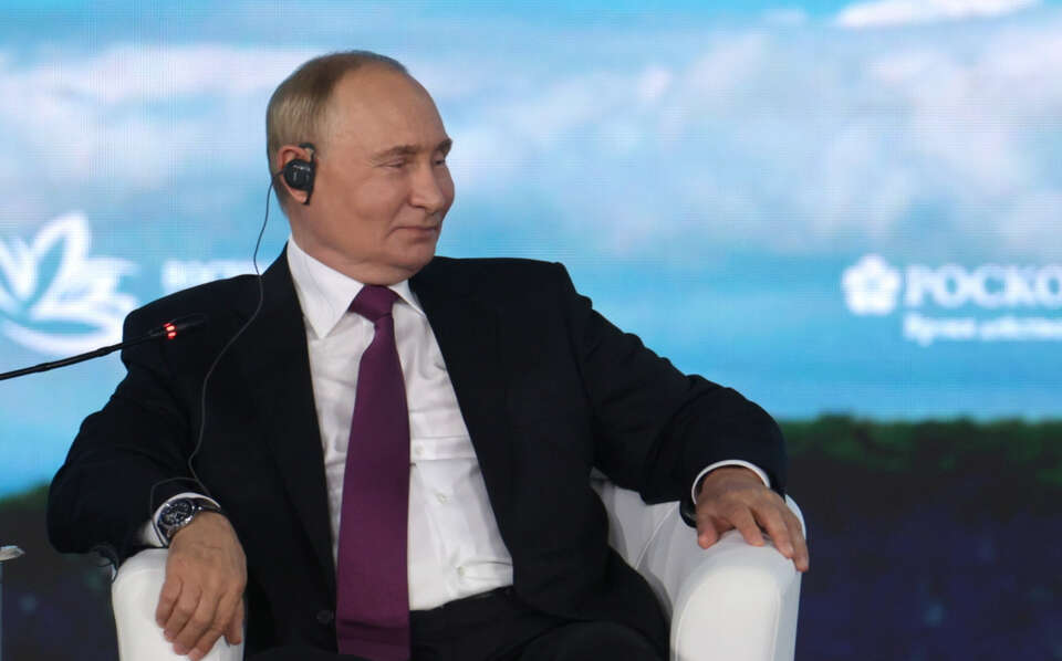 Władimir Putin / autor:  PAP/EPA/VYACHESLAV PROKOFYEV/SPUTNIK/KREMLIN POOL MANDATORY CREDIT