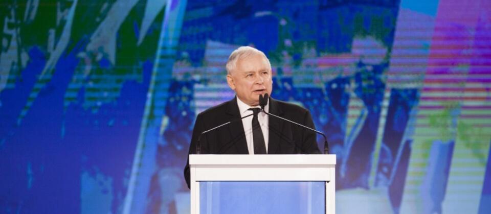 Jarosław Kaczyński, prezes PiS / autor: Fratria