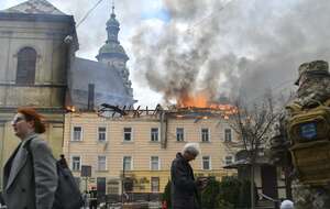 Lwów / autor: PAP/EPA