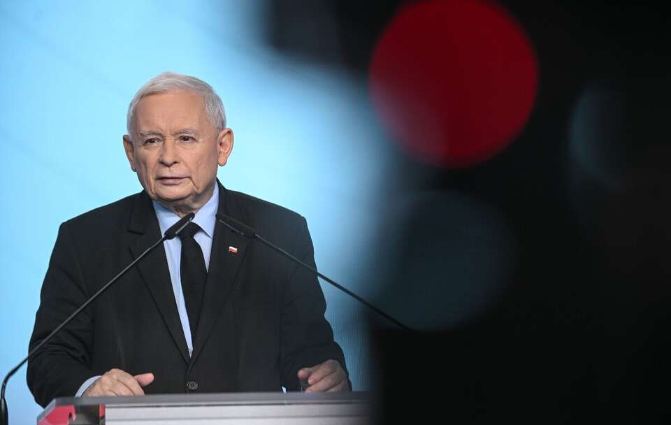Jarosław Kaczyński / autor: PAP/Marcin Obara