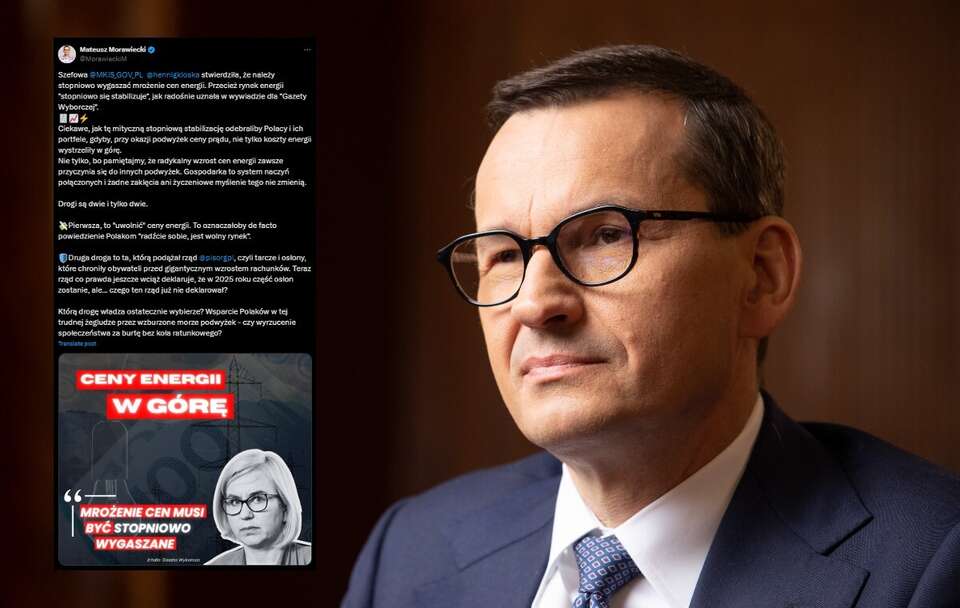 Mateusz Morawiecki / autor: Fratria/X