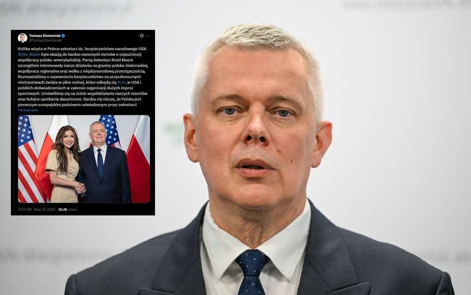 Tomasz Siemoniak / autor: PAP/Darek Delmanowicz, X: @TomaszSiemoniak