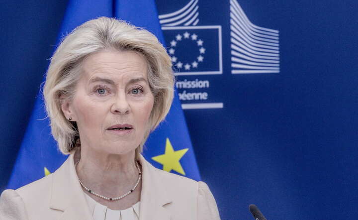 Przewodnicząca KE Ursula von der leyen / autor: PAP