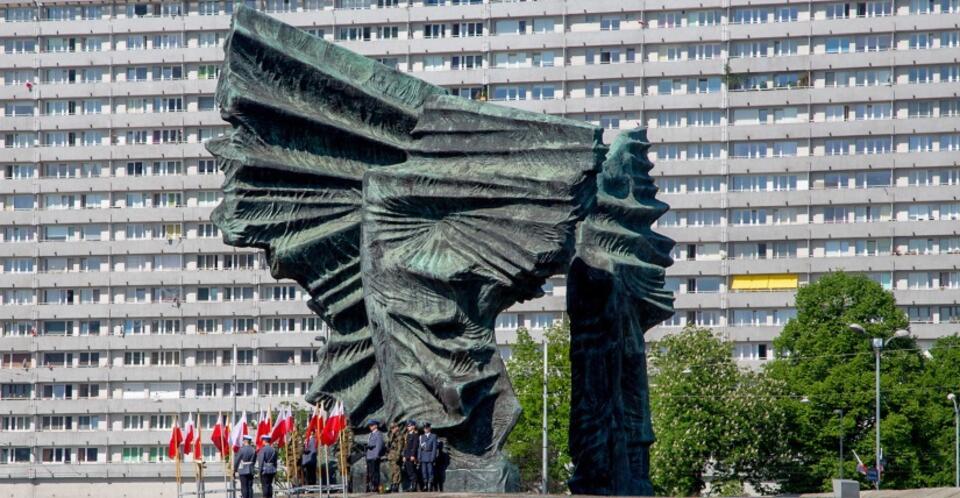 Pomnik Powstańców Śląskich w Katowicach  / autor: PAP/Andrzej Grygiel