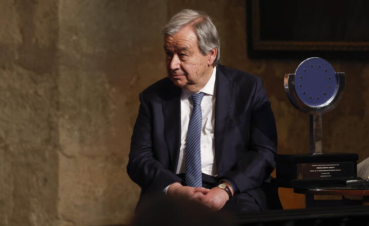 Antonio Guterres / autor: PAP