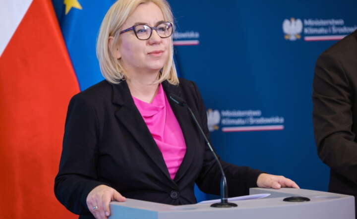 Minister klimatu i środowiska Paulina Hennig-Kloska / autor: PAP/Szymon Pulcyn