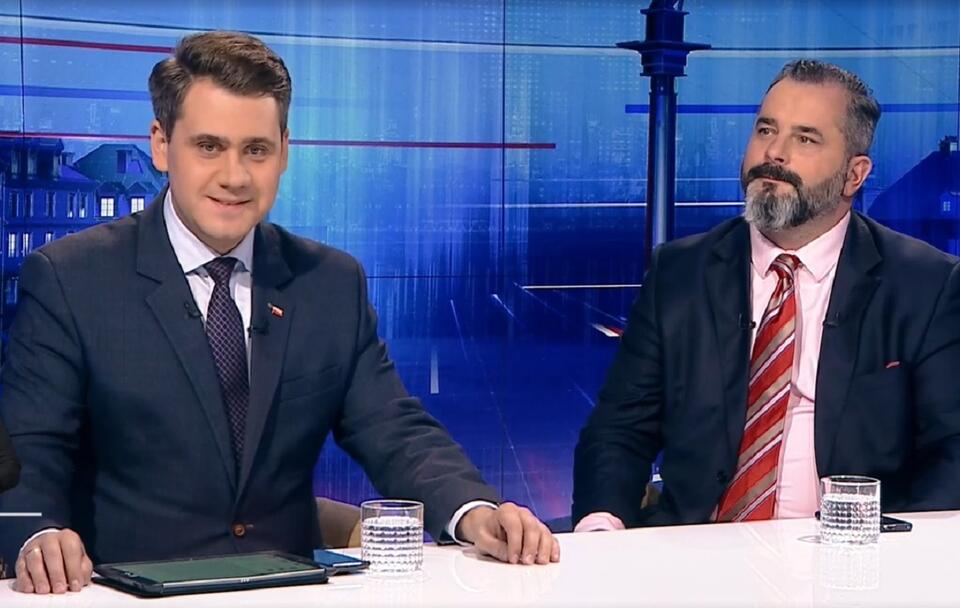 Daniel Milewski i Arkadiusz Iwaniak / autor: screenshot TVP INFO