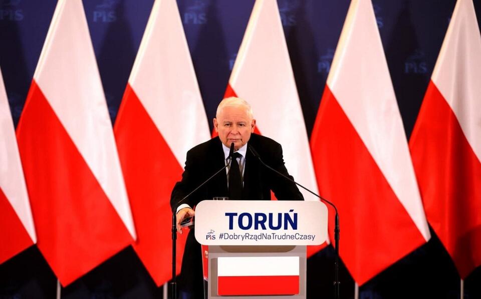 Prezes PiS Jarosław Kaczyński / autor: Twitter/@pisorgpl