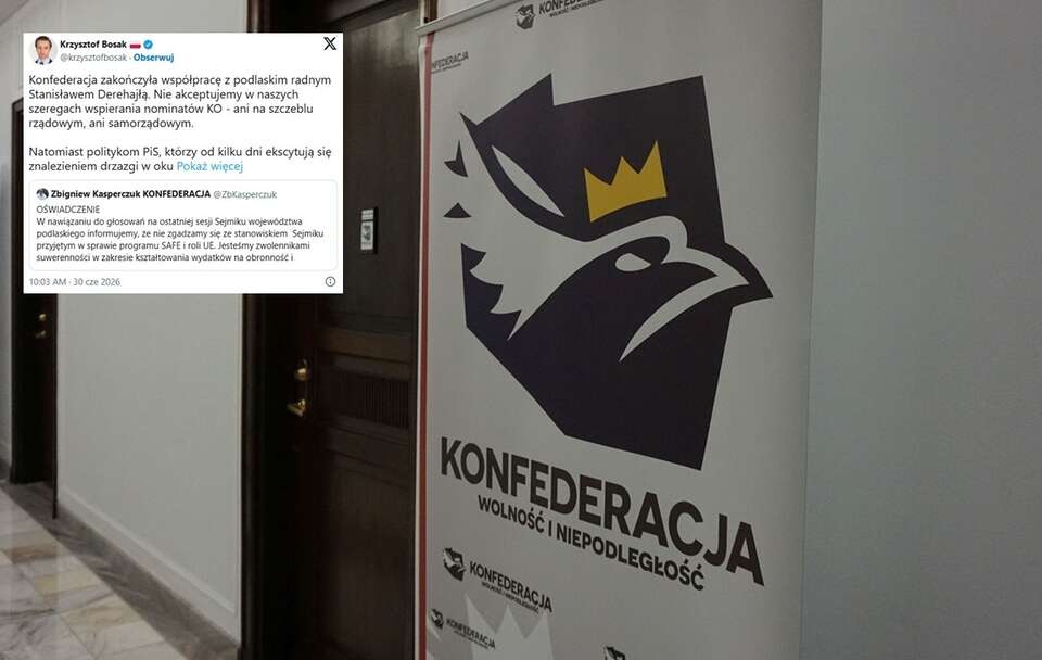 Konfederacja rozstaje się z gwiazdą memów! "Panie Areczku"
