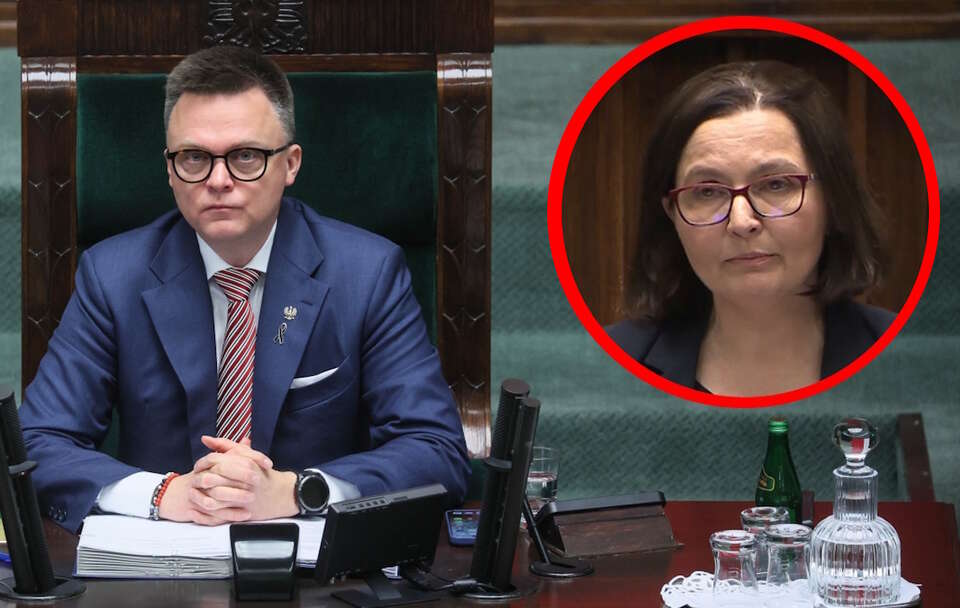 Wicemarszałek Sejmu Szymon Hołownia ostro do wiceminister klimaty Anity Sowińskiej. / autor: PAP/Leszek Szymański/sejm.gov
