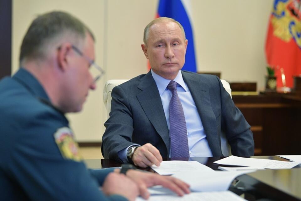 Władimir Putin / autor: PAP/EPA/ALEXEI DRUZHININ / KREMLIN POOL/SPUTNIK