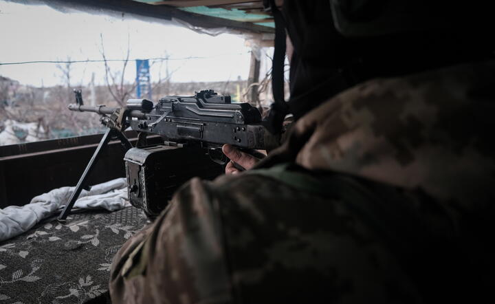 Żołnierze ukraińscy podczas walk / autor: PAP/EPA