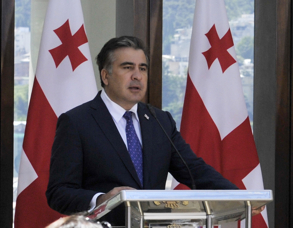 Mikhail Saakashvili in 2013 / autor: wPolityce.pl