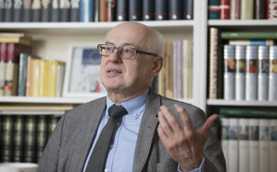 Prof. Zdzisław Krasnodębski / autor: Fratria