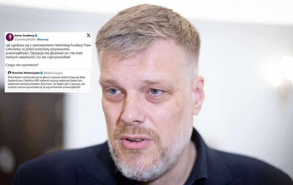 Wielowieyska zaatakowała Razem ws. KRS. Zandberg drwi