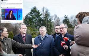 23 marca 2017, konferencja Włodzimierza Czarzastego z ówczesnym ambasadorem Rosji / autor: Fratria/X: @OficjalneZero