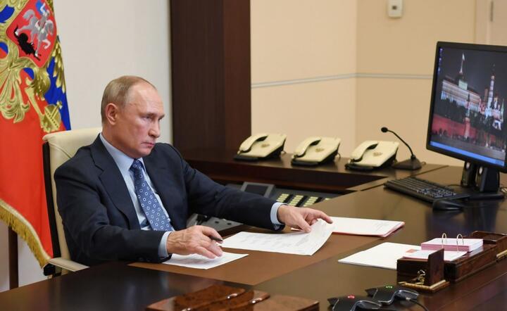 Prezydent Rosji Władimir Putin / autor: PAP/EPA/ALEXEI NIKOLSKY/SPUTNIK /KREMLIN POOL