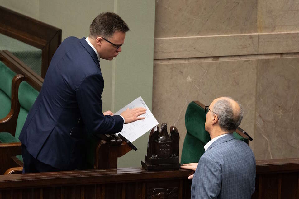Kobosko o szansach pozostania Hołowni na fotelu marszałka. Czarzasty może zostać z niczym / autor: Fratria