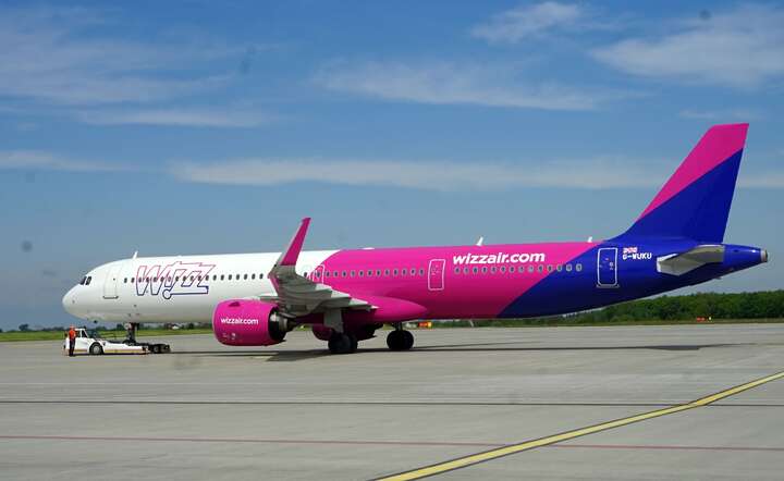 Wizz Air ma 25-proc. udział w polskim rynku i jest drugim największym przewoźnikiem lotniczym w Polsce / autor: Fratria / LS