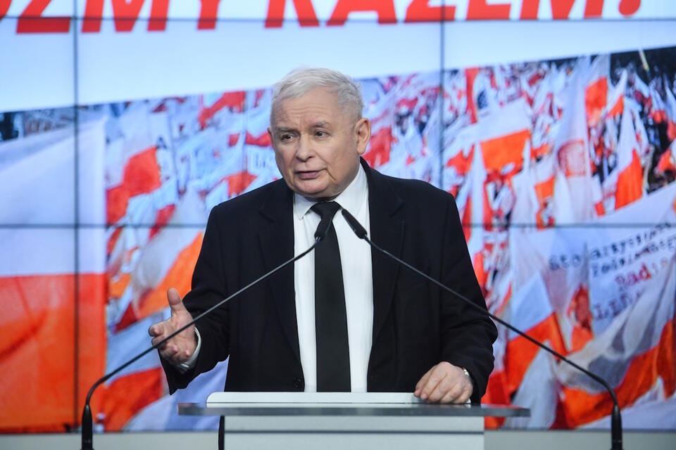 Jarosław Kaczyński  / autor:  PAP/Piotr Nowak